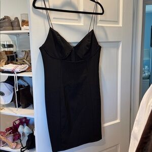 Topshop Black Sleeveless Dress